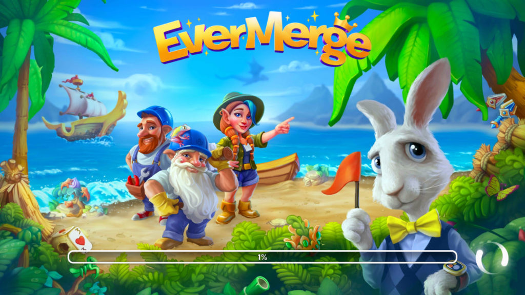 Evermerge introduction screen