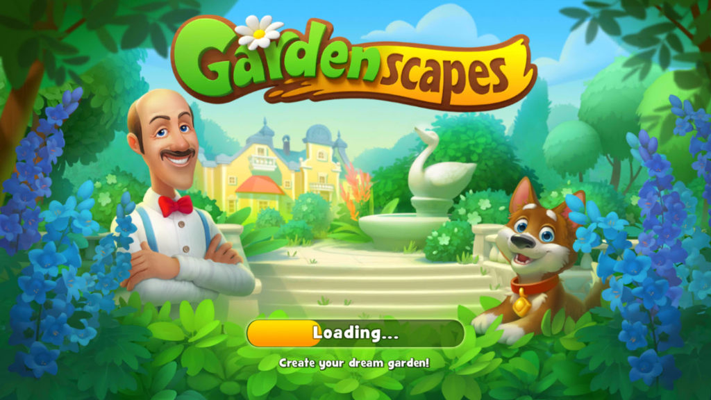 Gardenscapes intro screen