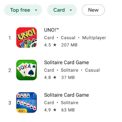 Top Free Card Games